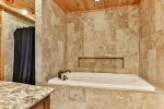 Terrace Level King Bathroom With Soaking Tub and Shower